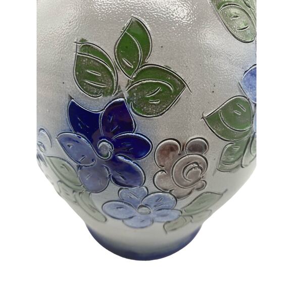 Betschdorf signed by Krumeich,H Gres D Alsace Stoneware salt glaze Pitcher. - Picture 3 of 11